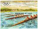 Rudern Mit Steuermann Sommer - Olympiade Los Angeles Tschad 1060 + Block 221 O 7€ - Rowing