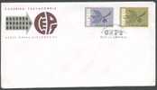 Griechenland Mi. N° 890/91 Von1965, Europa Cept Ausgabe Auf FDC - Briefe U. Dokumente