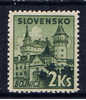 SK+ Slowakei 1941 Mi 84* Burg - Nuevos