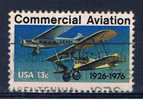 US+ 1976 Mi 1254 Kommerzieller Luftpostdienst - Gebraucht