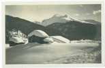 Schweiz/Suisse: AK Winterlandschaft Bei Davos, 1933, 2 Scans - Davos