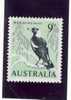 1963 Australia 9 Pence Black Backed Magpie Bird MNH - Nuevos