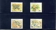 1981 Australia Lizards, Frogs And Snakes Set Of 4 Stamps All MNH - Ungebraucht