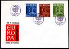 Portugal Mi.N° 1012/14 Europa Cept Ausgabe Von 1966 Auf FDC - Oblitérés