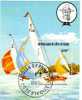 Segel - Regatta 75 Jahre Pfadfinder Lord Powell Elfenbeinküste 732 + Block 22 O 4€ - Other & Unclassified