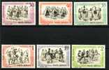 Rumänien Mi.N° 2487/92 Kpl ** 1966,Volkstänze - Unused Stamps