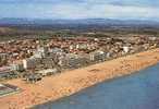 Canet - Plage .  Saint Nazaire En Roussillon .  Vue Aérienne . - Canet En Roussillon