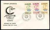 Zypern Mi.N° 270/72 Von 1966,  Europa Cept Ausgabe, Als FDC - Other & Unclassified