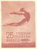Ubc Bulgaria Stationery 1969 25 Years Progress Sport GYMNASTIC Bulgarien Bulgarie Bulgarije / PS7004 - Gymnastik