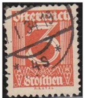 Austria 1925 Scott 305 Sello º Basica Numeros Michel 449 Yvert 333 Stamps Timbre Autriche Briefmarke Österreich - Gebraucht