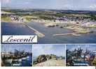 LESCONIL -  4 Vues : Vue Générale, Le Port, Rocher De St Riagat, Sardiniers Au Port  - - Lesconil