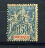 Martinique  :  Yv  36  (o)      ,   N6 - Used Stamps