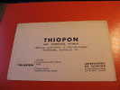 BUVARD : THIOPON-LABORATOIRE THIOPON/ TAILLE : 22 CM X 14  CM - Produits Pharmaceutiques