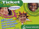 TICKET TELEPHONE PU 34 Ba 50 FRANCS - FT Tickets