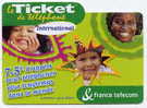 TICKET TELEPHONE PU 64/2 7.5 € - FT