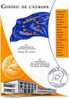 FRANCE SERVICE CONSEIL DE L EUROPE N° 46 47 48 20EME ANNIVERSAIRE DE L ADOPTION DU DRAPEAU EUROPEEN - Cartas & Documentos