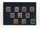 - ENSEMBLE DE TIMBRES D´ALGERIE . ARMOIRIES . 1950/58 . OBLITERES . - Used Stamps