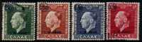 GREECE   Scott #  484-7   F-VF USED - Used Stamps