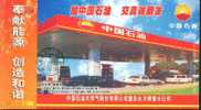 Oil Petrolium Gas Station  ,  Prepaid Card , Postal Stationery - Pétrole