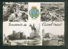 Delcampe - CPSM - Souvenir De Cassel (59) - Multivues ( Moulin Vue Aérienne Blason COMBIER CIM ) - Cassel
