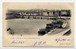 P6 - LYON 2 - Vue Sur La Saône - Le Quai Saint-Antoine (CARTE PRECURSEUR De 1902 - Voir Scan Du Verso) - Lyon 2