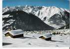 VERBIER 1500m Le Massif Du Trient Et Le Catogne Avec  Ttois Timbres Au Recto Editions Photo Klopfenstein - Trient