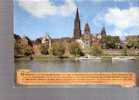 Germany - Ulm - Donau - Blick Auf Die Stadtmauer, Metzgerturm Und Das Ulmer Munster - Ulm