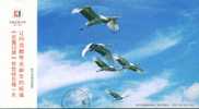 Crane Bird   ,    Prepaid Card , Postal Stationery - Kraanvogels En Kraanvogelachtigen