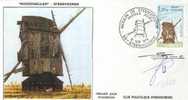 13.022     FDC   FRANCE - Windmills