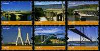 PORTUGAL 2008 6V NEUFS ** (MNH)  PONTS PORTUGAIS - Neufs