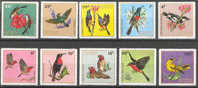 Ruanda, Oiseaux - Birds, Yv. 464/473 MNH ** - Collections, Lots & Séries