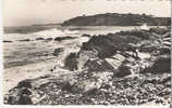 CPSM Dentelée Noir Et Blanc  GUETHARY La Cote Océane  Vue Vers Bidart - Guethary