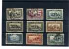 - FRANCE COLONIES . ENSEMBLE DE TIMBRES DU MAROC 1933/34 . OBLITERES - Used Stamps