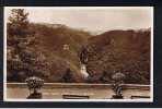 Real Photo Postcard View From Hotel Devil's Bridge Cardiganshire Wales - Ref 245 - Cardiganshire