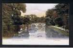 Early Novelty Glitter Postcard Clare College Bridge Cambridge Cambridgeshire - Ref 245 - Cambridge