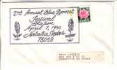 USA Special Cancel Cover 1990 - 2nd Annual Blue Bonnet Festival - Natalia - Sobres De Eventos