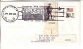 USA Special Cancel Cover 1990 - The Home Of Sam Houston - Huntsville - FDC