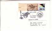 USA Special Cancel Cover 1990 - The Pony Express - Goliad - Autres & Non Classés