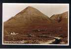 Judges Real Photo Postcard Isle Of Skye Scotland - Cottages Glamaig From Sligachan - Ref 246 - Inverness-shire