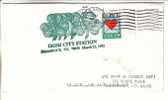 USA Special Cancel Cover 1992 - Shamrock - Irish City - Schmuck-FDC