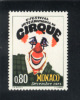 Monaco 10  Timbres  ** Never Hinged   Cirque Circus Circo - Zirkus