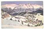 13819)cartolina Illustratoria  St. Moritz - Sankt Moritz