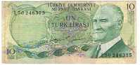 10 Lira "TURQUIE"      Ro65 - Turquia