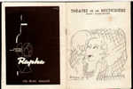 PROGRAMME THEATRE De La MICHODIERE - "PERE" 1942 - Illus.Teuchagues Y.PRINTEMPS - Programs