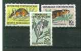 Central African Republic. Mice. 1966. MNH Set. SCV = 4.00 - Rongeurs