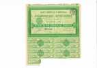 Palmeraies Africaines - Action De 100 Francs 18 Mai 1920 - Landbouw