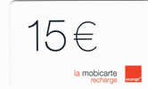 MOBICARTE  15 € PU 199 AA - Per Cellulari (ricariche)