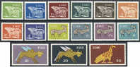 Ierland / Irlande : 15-02-1971 Tot 05-06-1978 (**) :  Mich : 250-264   Yvert : 252-266 - Unused Stamps