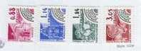 France 1981, Préoblitérés 170 / 73 Neuf (cathédrales ; Ajaccio, Besançon, Coucy-le-Chateau - 1964-1988