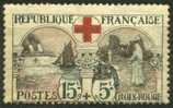 Frankreich Mi.N° 136 * Cérés N° 156 * 1918,  Rotes Kreuz, Rot-Kreuz-Schiff „Charles Roux“, Schwester Im Feldlazarett - Unused Stamps